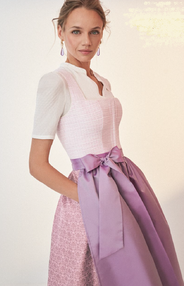 KINGA MATHE  , Dirndl Wanusa rose