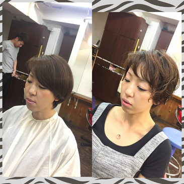 横浜の無責任美容師☆奥条勇紀☆ペタッとした髪には・・・デジパーでふんわり髪へ♪
