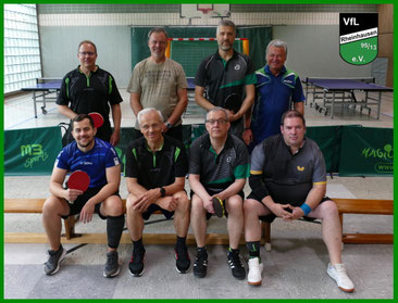 Von links - oben: Thorsten, Thomas, Stefan, Heinrich, und unten: Manuel, Jusuf, Oliver und Marcel