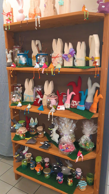 Das DO-IT-YOURSELF-REGAL zu Ostern im Dorfladen Rödelsee