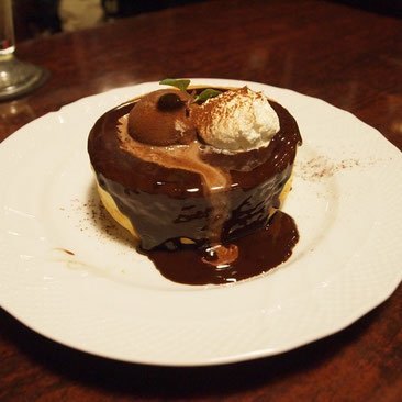 生チョコレートのスフレパンケーキ（シングル）