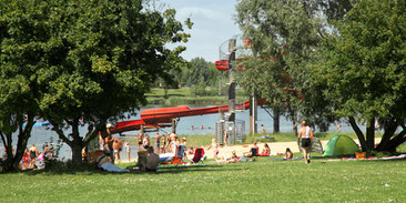 Mondsee Hohenmölsen, Badesee Zeitz, baden , zelten, schwimmen, see