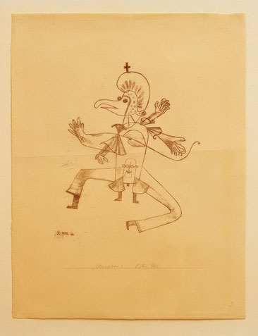꧁ Paul Klee, Folie, 1922 ꧂