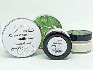 Körpersahne + Deocreme