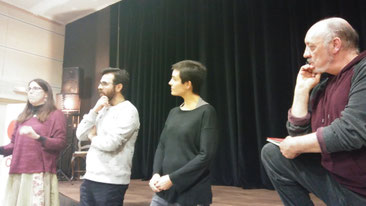 D'esquerra a dreta: Caterina Riba, Dani Torrent, Laura Casaponsa i Carles Ibáñez