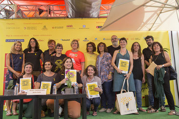 Presentació del llibre durant la Setmana (Foto de @mmrmedia)