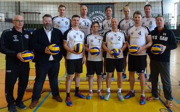 Die Herren 1 mit Sponsor Andreas Rother (vorne 2.v.l.)