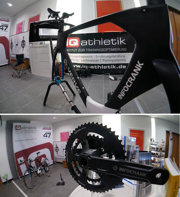 Powermeter bzw. Wattmesskurbel von InfoCrank