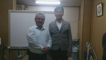 セラシンさんと記念撮影