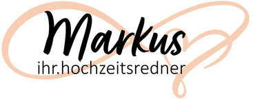 Das Unendlichzeichen vom Trauredner Markus Eder mit seinem Schriftzug.