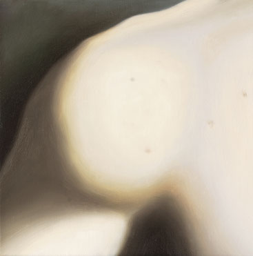 Gemälde einer Schulter mit Licht und Schatten