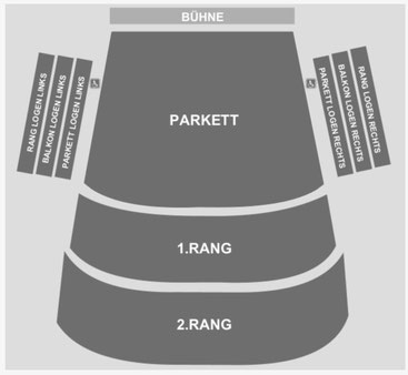 Saalplan Barclays Arena Hamburg