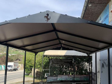 Carport en acier sur mesure