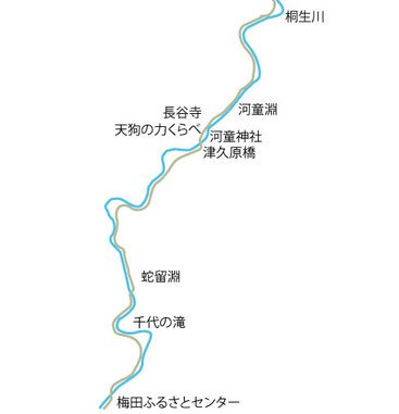 これまでご紹介した場所の全体図