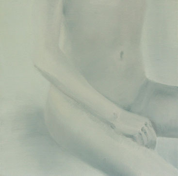 Haut/Bauch 40x40cm 2008 oil on canvas