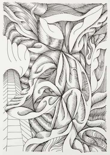 AWDW 1, 2023, pen on paper, 29,7 x 21 cm