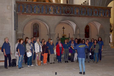 Laudate omnes gentes - gesungen im Kirchenraum des Domes