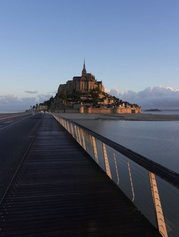 時間とともに美しさが宿るモンサンミッシェル