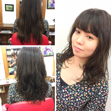 パーマスタイルのこだわりは・・・自然と束感のでるカール作り 横浜・美容室