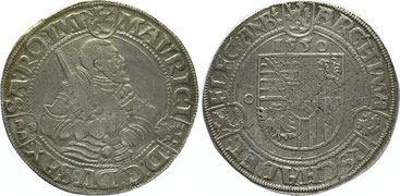 Sächsischer Silbertaler um 1550