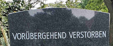 Grabsteininschrift