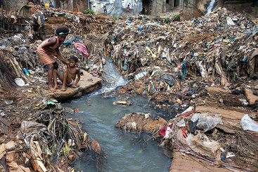 Kroo Bay a Freetown in  Sierra Leone