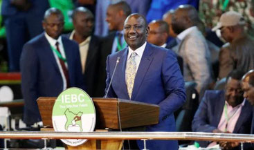 William Ruto, il nuovo presidente del Kenya 