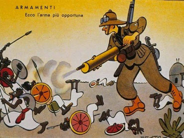 La guerra d’Etiopia, 3 ottobre 1935-9 maggio 1936, fu per l’Italia la vergognosa guerra del gas