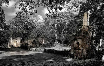 Un mondo di mistero a Gedi, Kenya