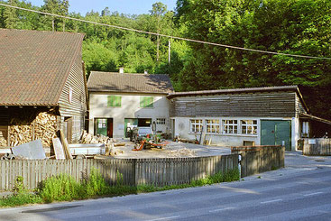 Ehemaliger Holzlager der Burgergemeinde Biel an der Reuchenettestrasse. Foto: zvg.