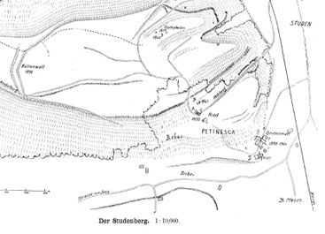 Reproduktion aus dem 1. Bericht von Pro Petinesca, Aarau 1906