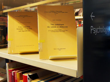 Zulligers Bücher vom Bieler Institut für Pychohygiene in der Stadtbobliothek Biel.