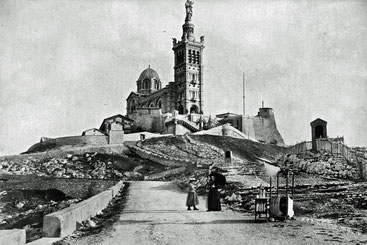Notre-Dame de la Garde. ETH-Bibliothek Zürich, Bildarchiv, 05336-052-AL-FL, Public Domain