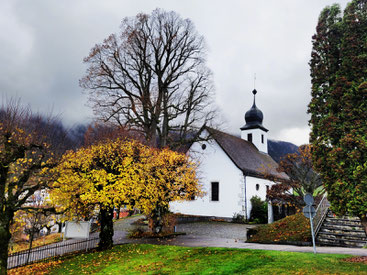 Kirche von Bévilard, erbaut 1716, umgebaut 1937, vollständig renoviert 1976.