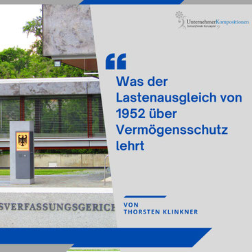 Lastenausgleich Vermögensschutz