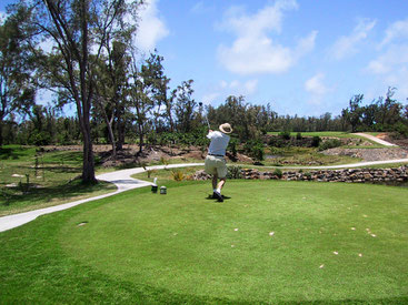 GOLFS à L'ile Maurice