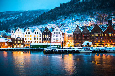 Hivern a Bergen, Noruega