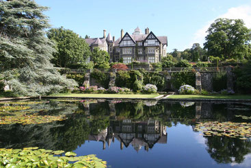Bodnant Garden mt Teich