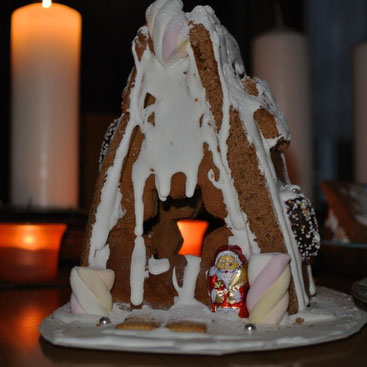 Lebkuchenhaus kinderleicht bauen