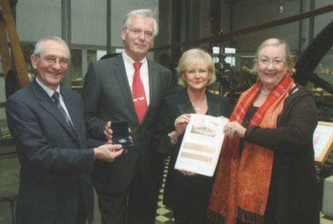 Prof. Dr. Horst A. Wessel, Harald Pflitsch und Gattin, Dr. Marion Gierden-Jülich