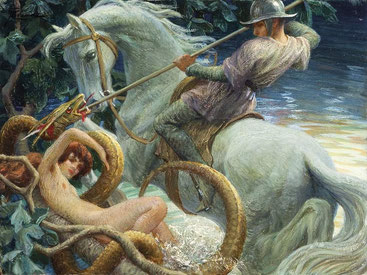 San Giorgio - Giovanni Battista Crema - 1925 circa