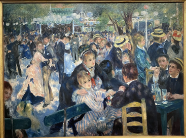 Auguste Renoir, Bal du moulin de la Galette, 1876, Paris, Musée d'Orsay.