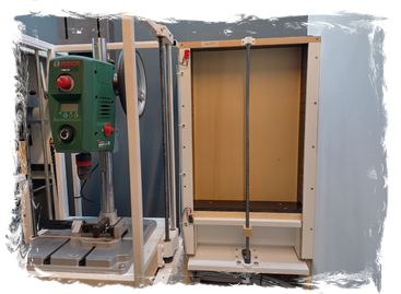 Bohrerschrank V1.3 umbauen & neu einrichten Optimierte Vertikalmechanik