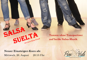Salsa Suelta - Neuer Einsteiger-Kurs ab August 2026