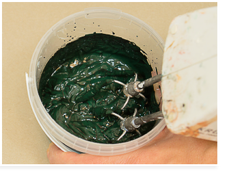 Pigmente klümpchenfrei vermengen