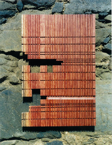 1989 - "UMBRUCH" - Bubinga - verkauft