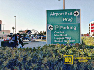 malta parking airport