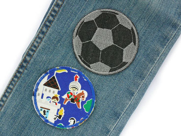 Set knieflicken hosenflicken flicken Schiff Piratenbande Kinder Jungen Patch zum aufbügeln