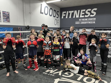 Kickboksen voor kinderen in Bunschoten bij Loods of Fitness Bunschoten Spakenburg