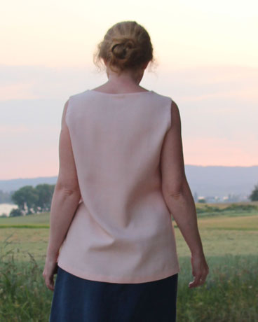 Seidentop für Frauen